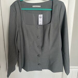 Abercrombie & Fitch NWT Tailored Top